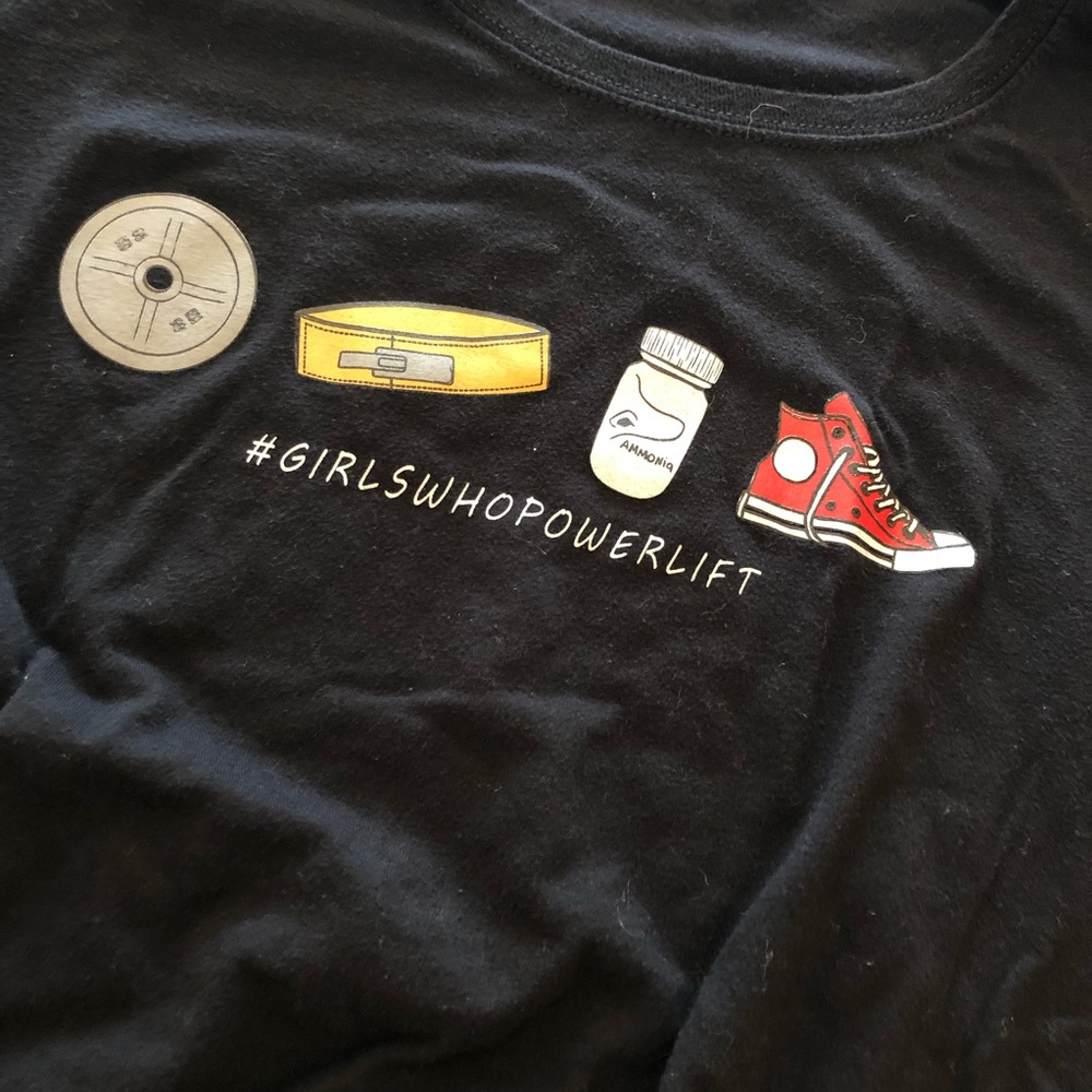 Girls Who Powerlift T-shirt